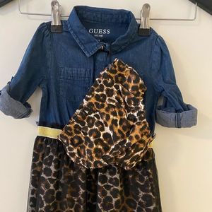 🆕 GUESS Baby Denim Dress & Bloomers Set